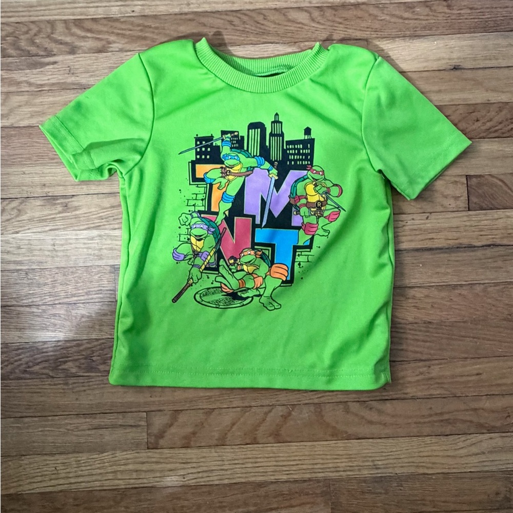 Teenage Mutant Ninja Turtles Green 24M Graphic Tee